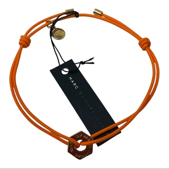 Marc By Marc Jacobs Orange Bracelet with Gold Details - Picture 3 of 5